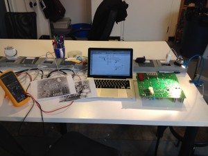 Working on reversing the PSU at HackLab.TO.